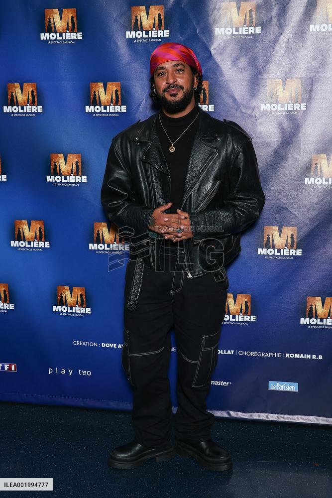 Moliere The Musical Show Photocall At Palais Des Sports, Dome De Paris