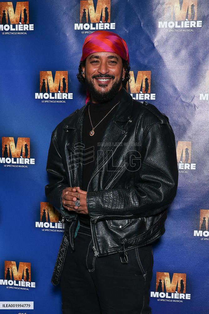 Moliere The Musical Show Photocall At Palais Des Sports, Dome De Paris