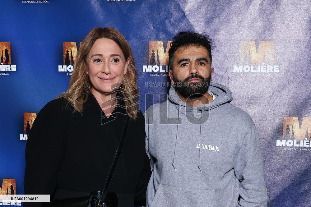 Moliere The Musical Show Photocall At Palais Des Sports, Dome De Paris