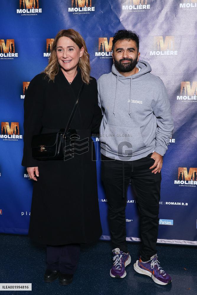 Moliere The Musical Show Photocall At Palais Des Sports, Dome De Paris