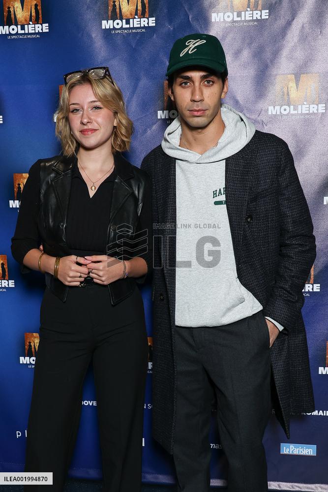 Moliere The Musical Show Photocall At Palais Des Sports, Dome De Paris