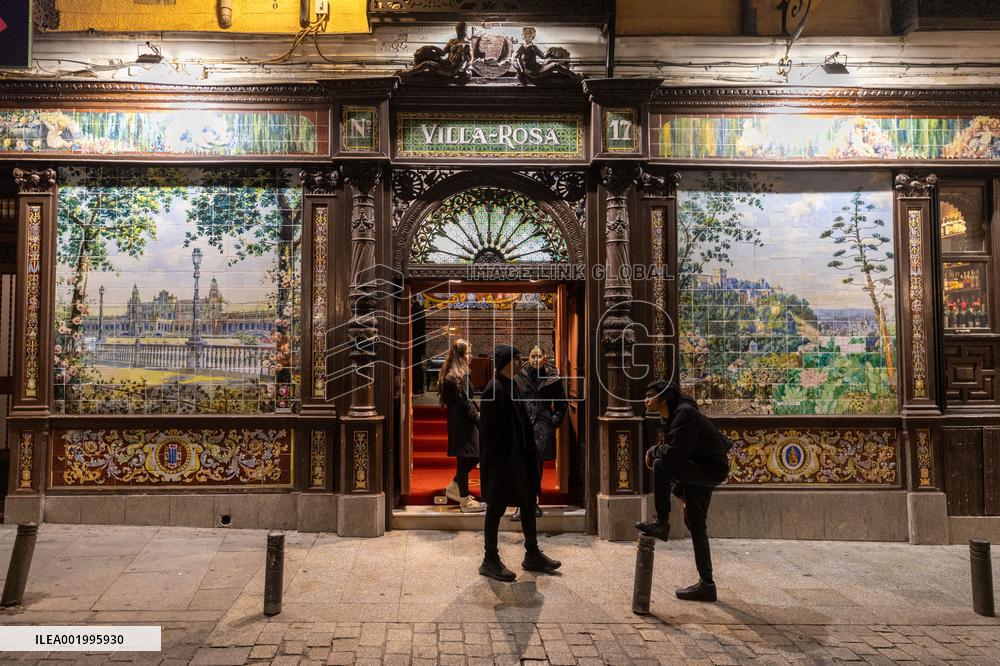 SPAIN-MADRID-CULTURE-FLAMENCO TAVERN