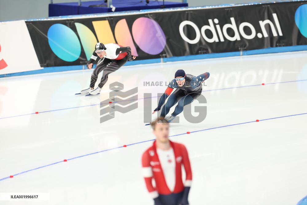 (SP)CHINA-BEIJING-SPEED SKATING-ISU WORLD CUP-DAY 1(CN)