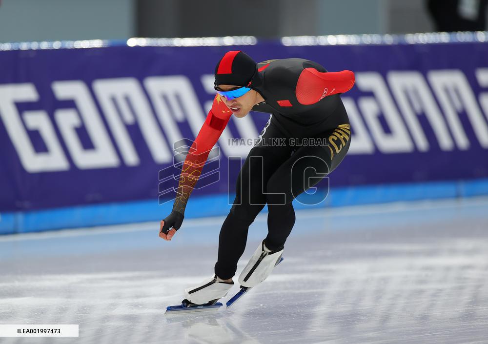 (SP)CHINA-BEIJING-SPEED SKATING-ISU WORLD CUP-DAY 1(CN)