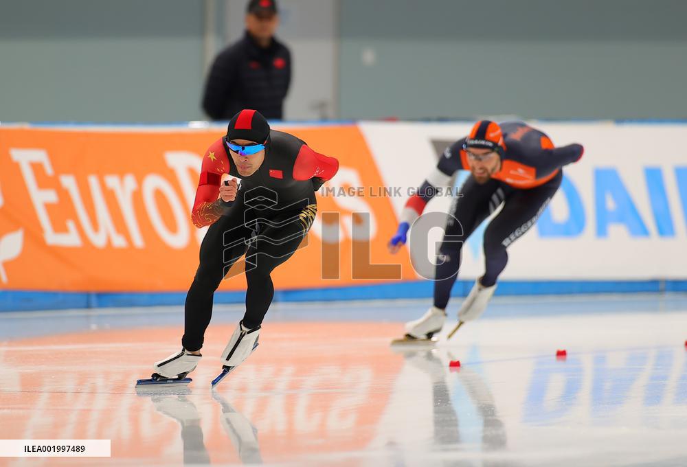 (SP)CHINA-BEIJING-SPEED SKATING-ISU WORLD CUP-DAY 1(CN)