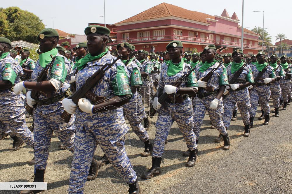 GUINEA-BISSAU-INDEPENDENCE-50TH ANNIVERSARY-PARADE