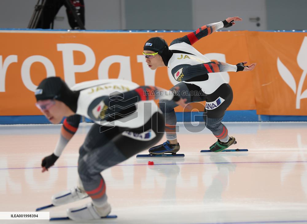 (SP)CHINA-BEIJING-SPEED SKATING-ISU WORLD CUP-DAY 1(CN)