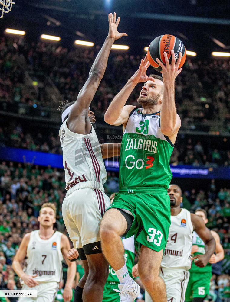 (SP)LITHUANIA-KAUNAS-BASKETBALL-EUROLEAGUE-ZALGIRIS KAUNAS VS FC BAYERN MUNICH