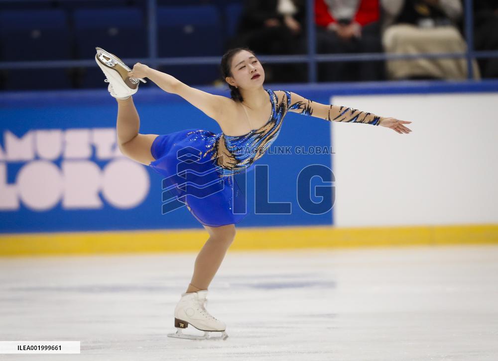 (SP)FINLAND-ESPOO-FIGURE SKATING-ISU GRAND PRIX-WOMEN-SHORT PROGRAM