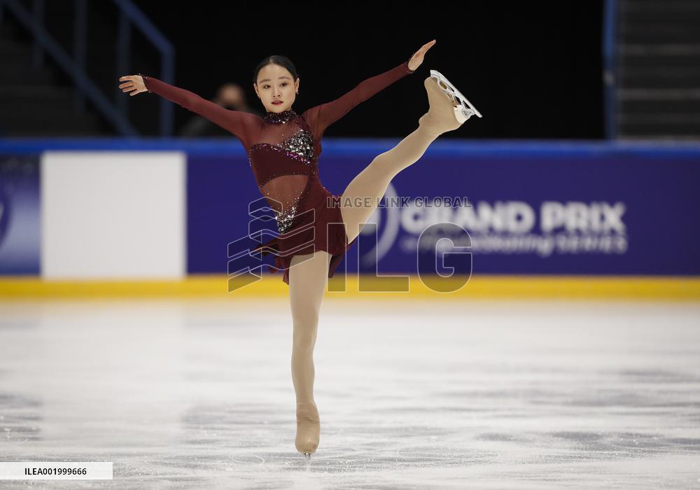 (SP)FINLAND-ESPOO-FIGURE SKATING-ISU GRAND PRIX-WOMEN-SHORT PROGRAM