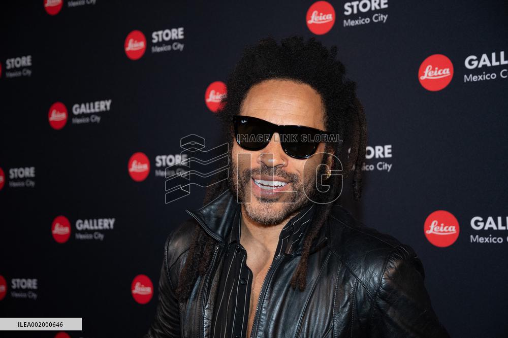 Lenny Kravitz Attends Leica Store Opening - Mexico