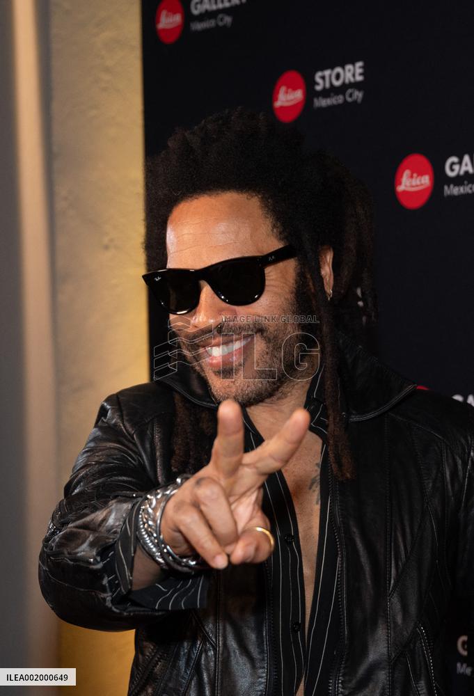 Lenny Kravitz Attends Leica Store Opening - Mexico
