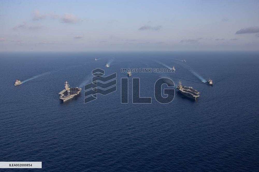 U.S. Naval Power On Display In Mediterranean Sea