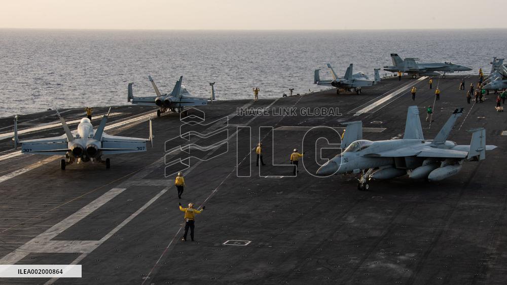 U.S. Naval Power On Display In Mediterranean Sea