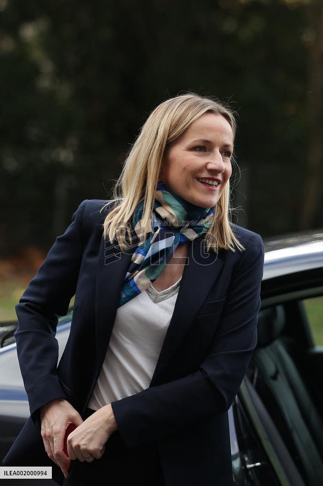 Berengere Couillard Visits Saint-Exupery School In Gradignan