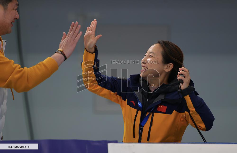 (SP)CHINA-BEIJING-SPEED SKATING-ISU WORLD CUP-DAY 2(CN)