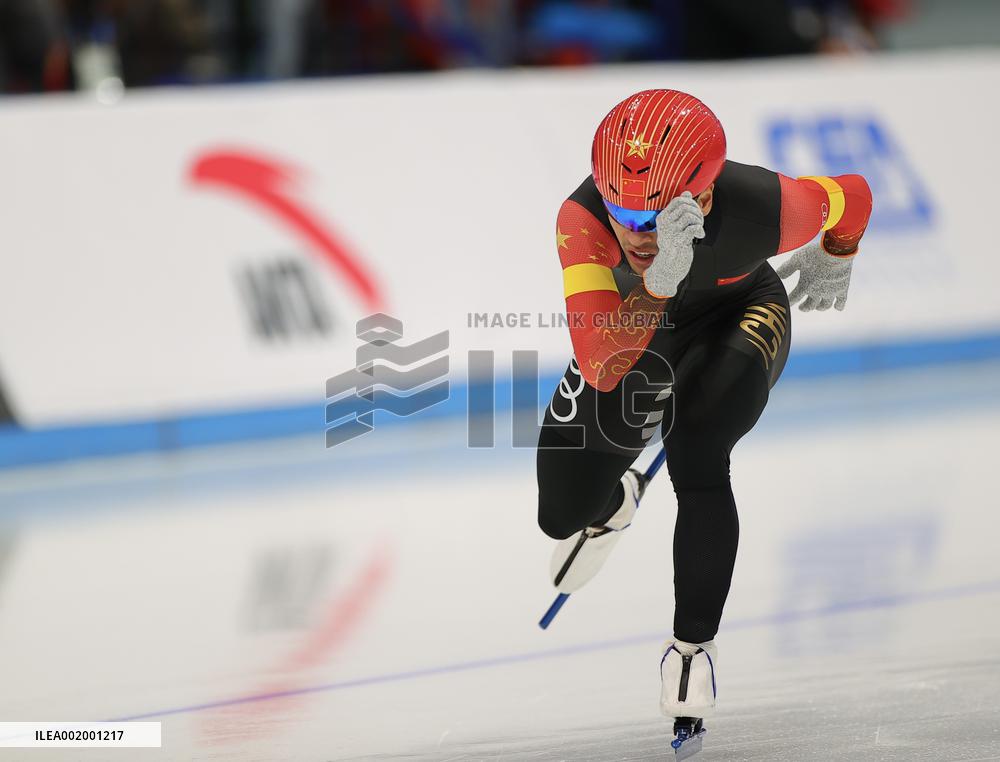 (SP)CHINA-BEIJING-SPEED SKATING-ISU WORLD CUP-DAY 2(CN)