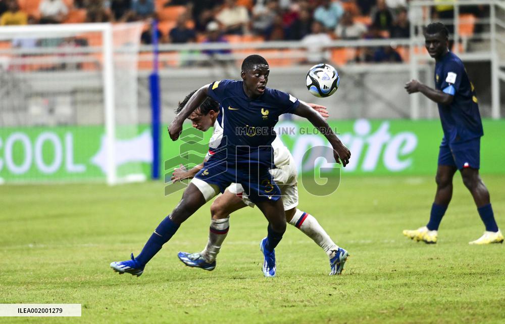 (SP)INDONESIA-JAKARTA-FIFA-WORLD CUP-U17-GROUP E-USA VS FRA