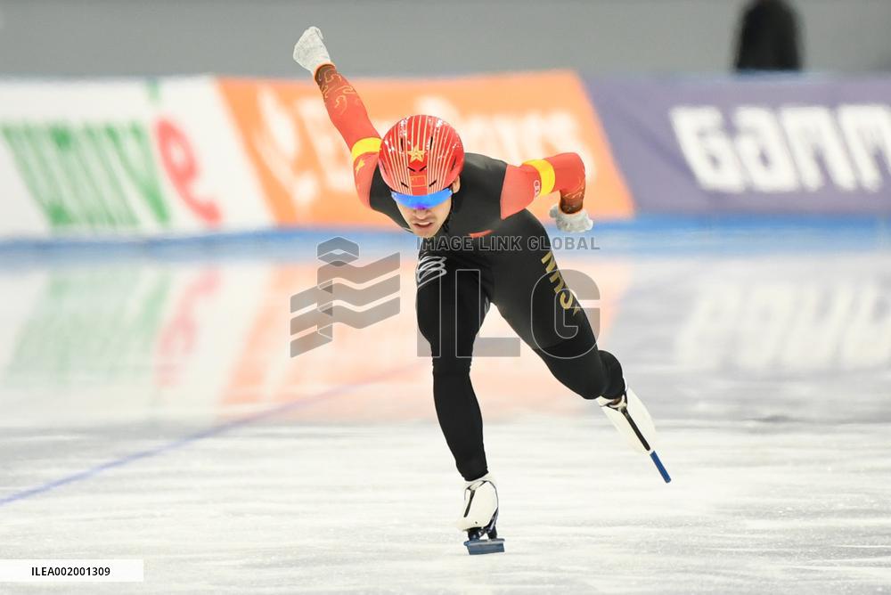(SP)CHINA-BEIJING-SPEED SKATING-ISU WORLD CUP-DAY 2(CN)
