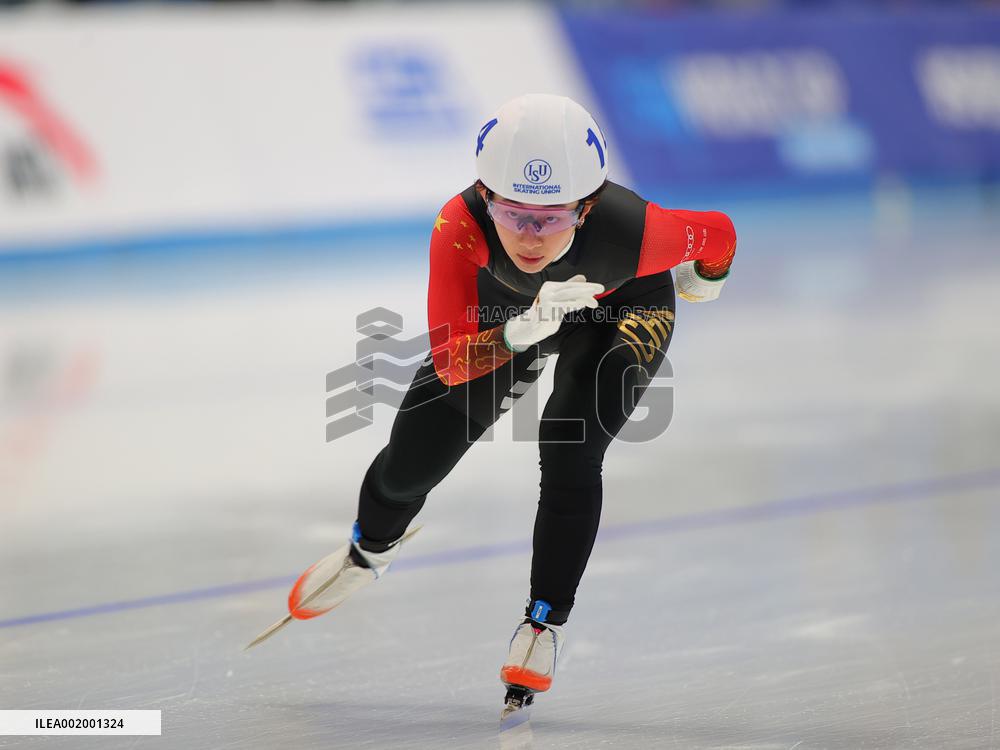 (SP)CHINA-BEIJING-SPEED SKATING-ISU WORLD CUP-DAY 2(CN)