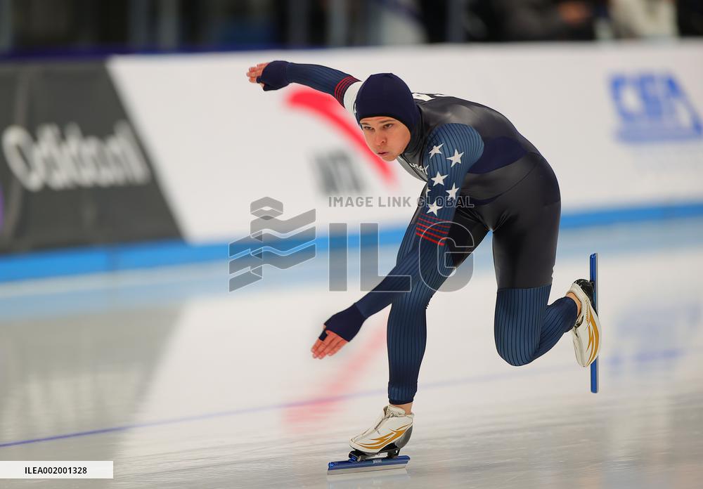 (SP)CHINA-BEIJING-SPEED SKATING-ISU WORLD CUP-DAY 2(CN)