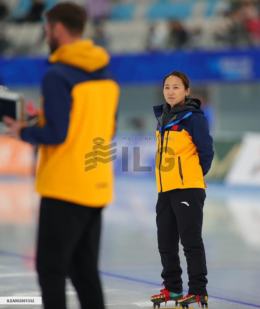 (SP)CHINA-BEIJING-SPEED SKATING-ISU WORLD CUP-DAY 2(CN)