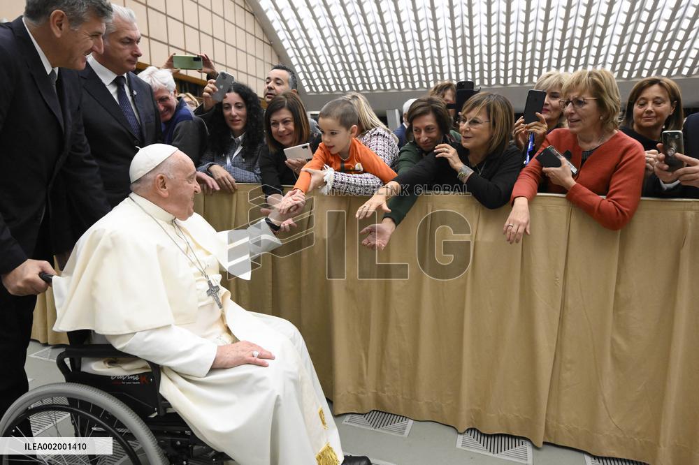 Pope Francis Audiences - Vatican