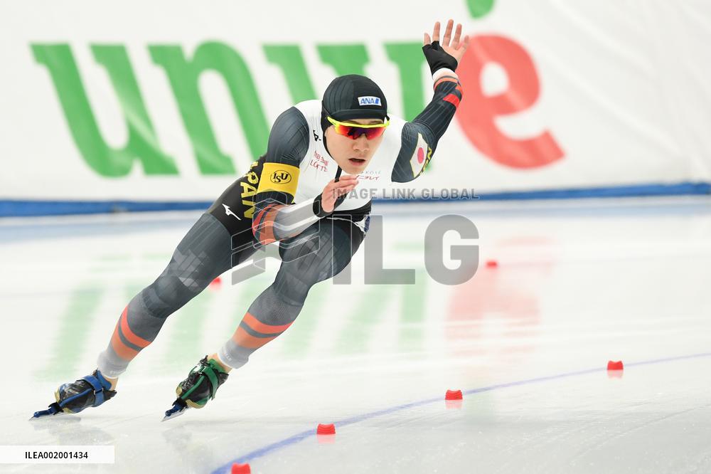 (SP)CHINA-BEIJING-SPEED SKATING-ISU WORLD CUP-DAY 2(CN)