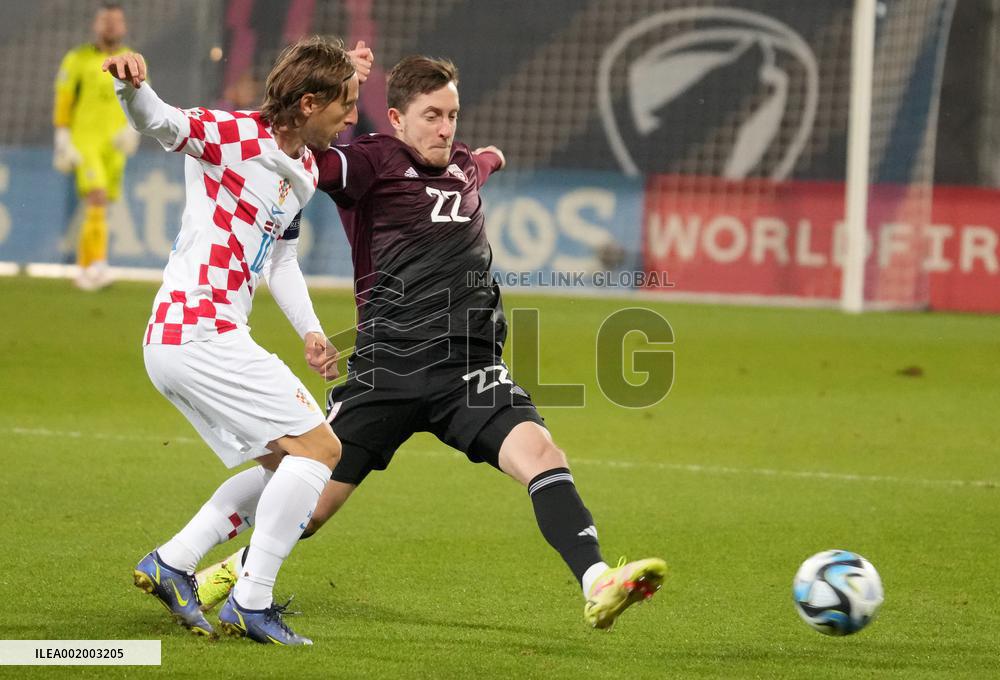 (SP)LATVIA-RIGA-FOOTBALL-UEFA EURO 2024-QUALIFIERS