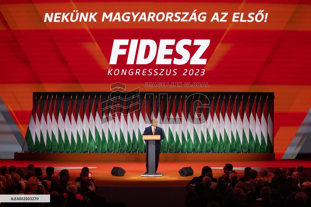 HUNGARY-BUDAPEST-ORBAN-FIDESZ PARTY-LEADER
