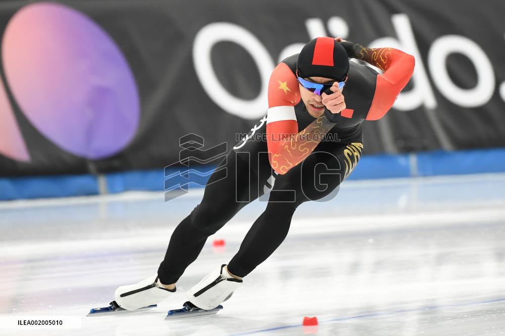 (SP)CHINA-BEIJING-SPEED SKATING-ISU WORLD CUP-DAY 3(CN)