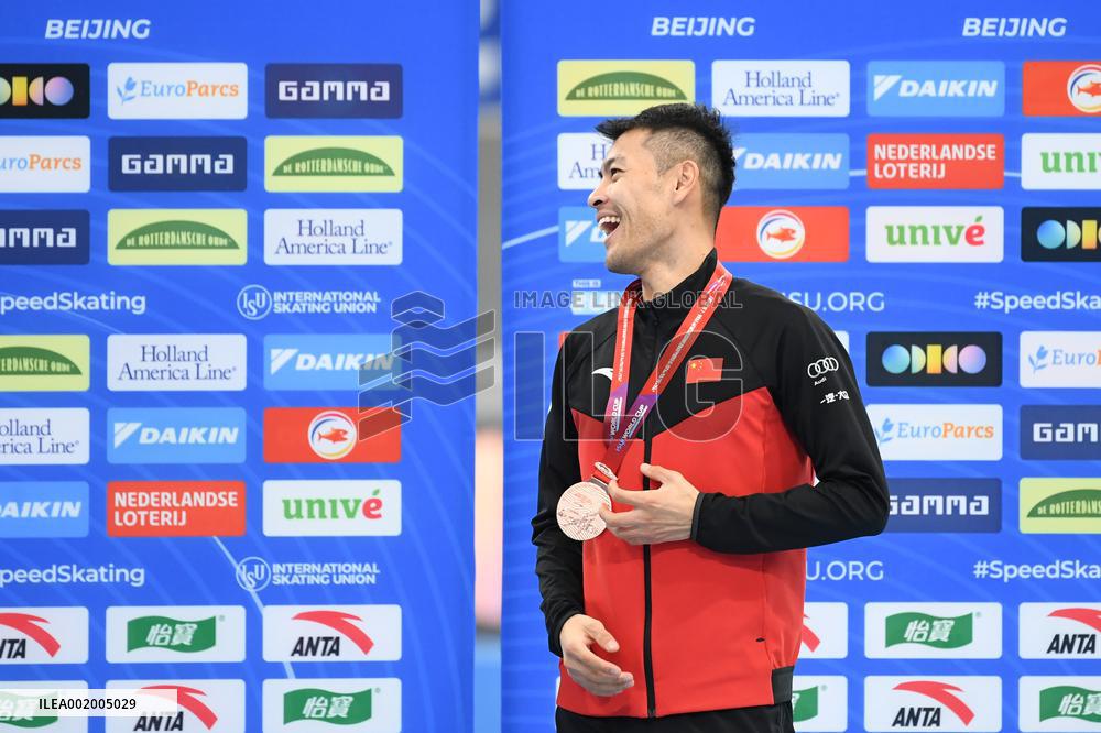 (SP)CHINA-BEIJING-SPEED SKATING-ISU WORLD CUP-DAY 3(CN)