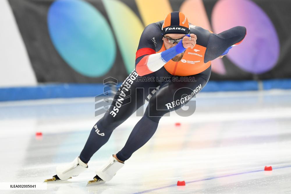 (SP)CHINA-BEIJING-SPEED SKATING-ISU WORLD CUP-DAY 3(CN)