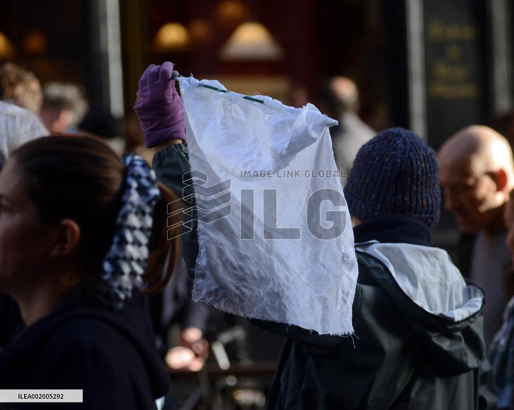 Silent March for Peace - Paris