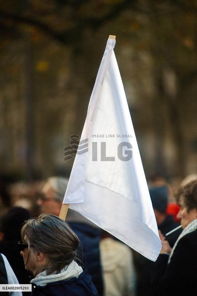 Silent March for Peace - Paris