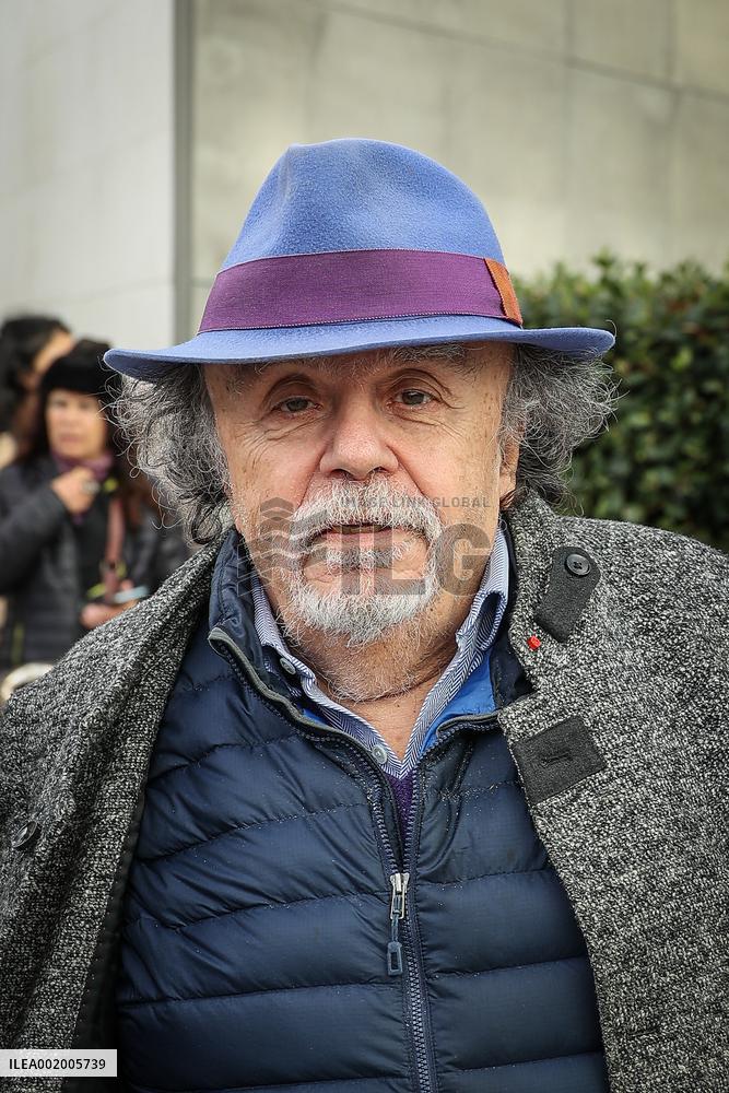 Paris Hosts A Silent March For Peace And Against The War Between Israel And Hamas