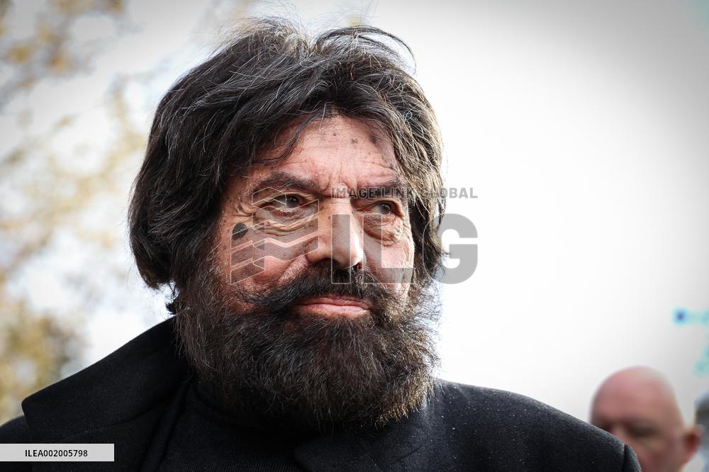 Paris Hosts A Silent March For Peace And Against The War Between Israel And Hamas