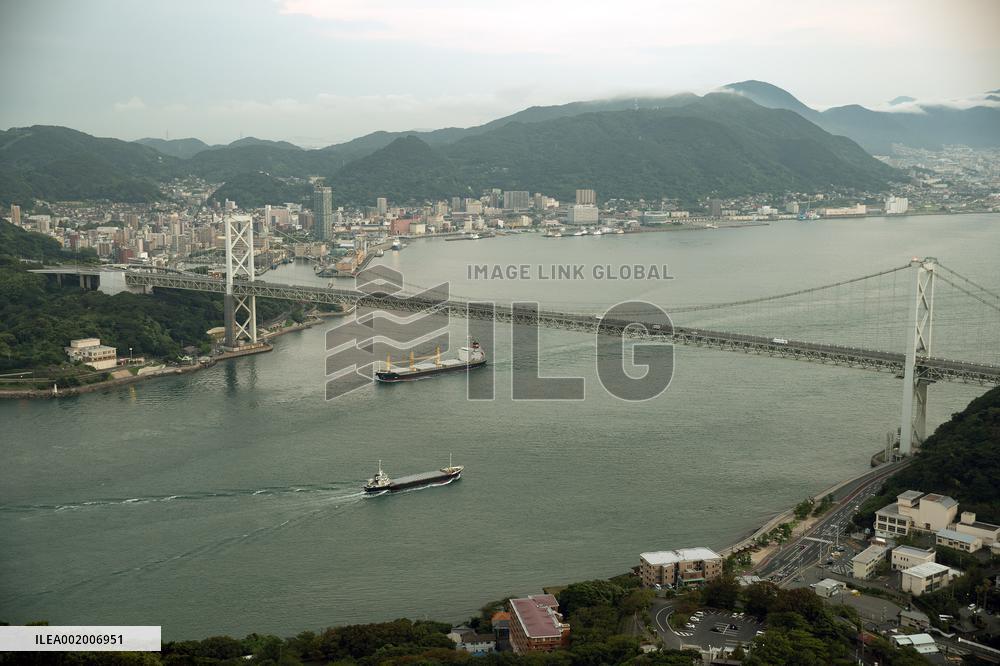 Kanmon Bridge Celebrates 50 Years in Operation