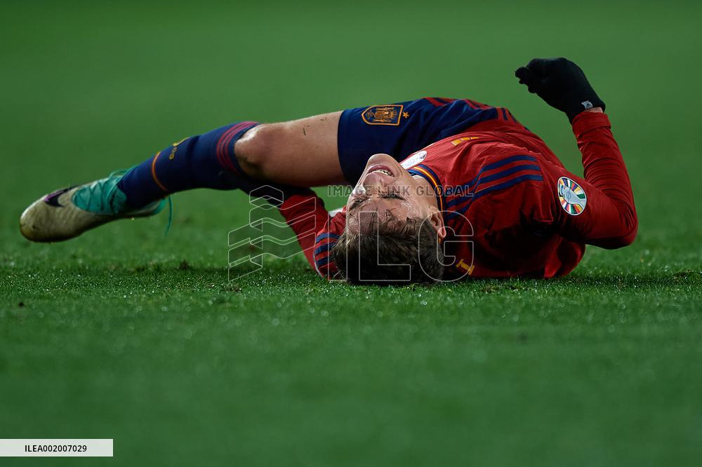 (SP)SPAIN-VALLADOLID-FOOTBALL-UEFA EURO 2024-QUALIFIERS