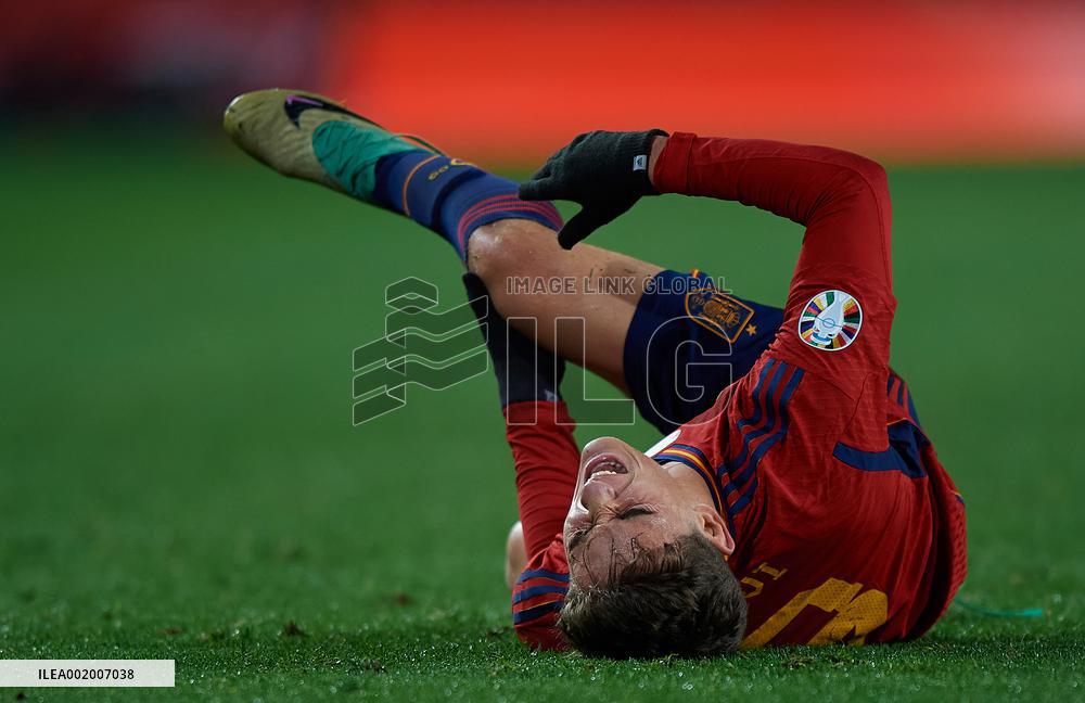 (SP)SPAIN-VALLADOLID-FOOTBALL-UEFA EURO 2024-QUALIFIERS