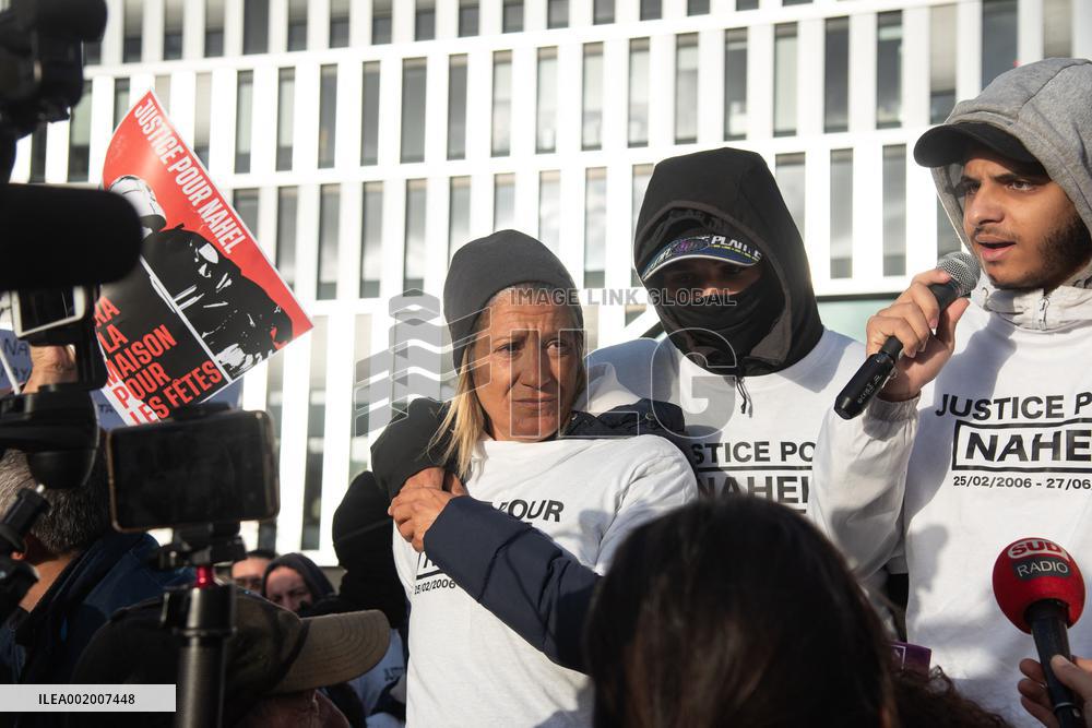 Protest Against The Release Of The Policeman Who Killed Nahel - Nanterre