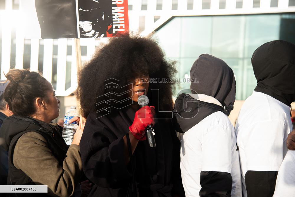 Protest Against The Release Of The Policeman Who Killed Nahel - Nanterre