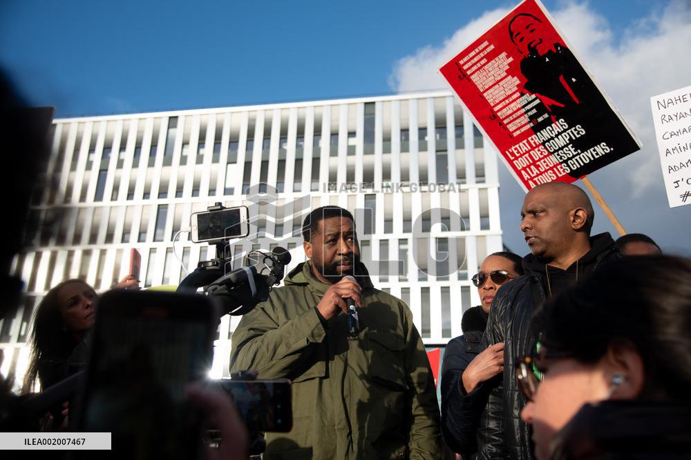 Protest Against The Release Of The Policeman Who Killed Nahel - Nanterre