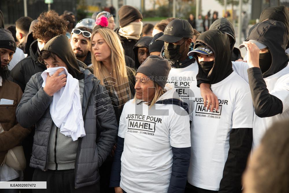 Protest Against The Release Of The Policeman Who Killed Nahel - Nanterre