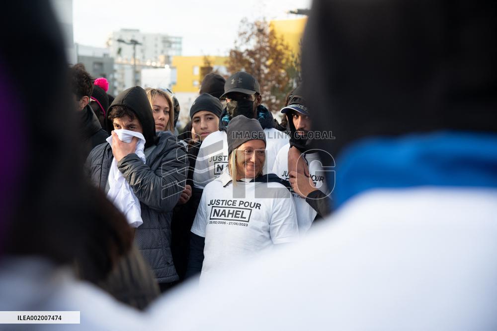 Protest Against The Release Of The Policeman Who Killed Nahel - Nanterre