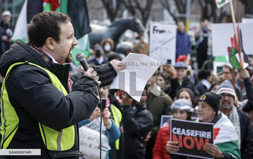 Pro-Palestine Rally - Calgary