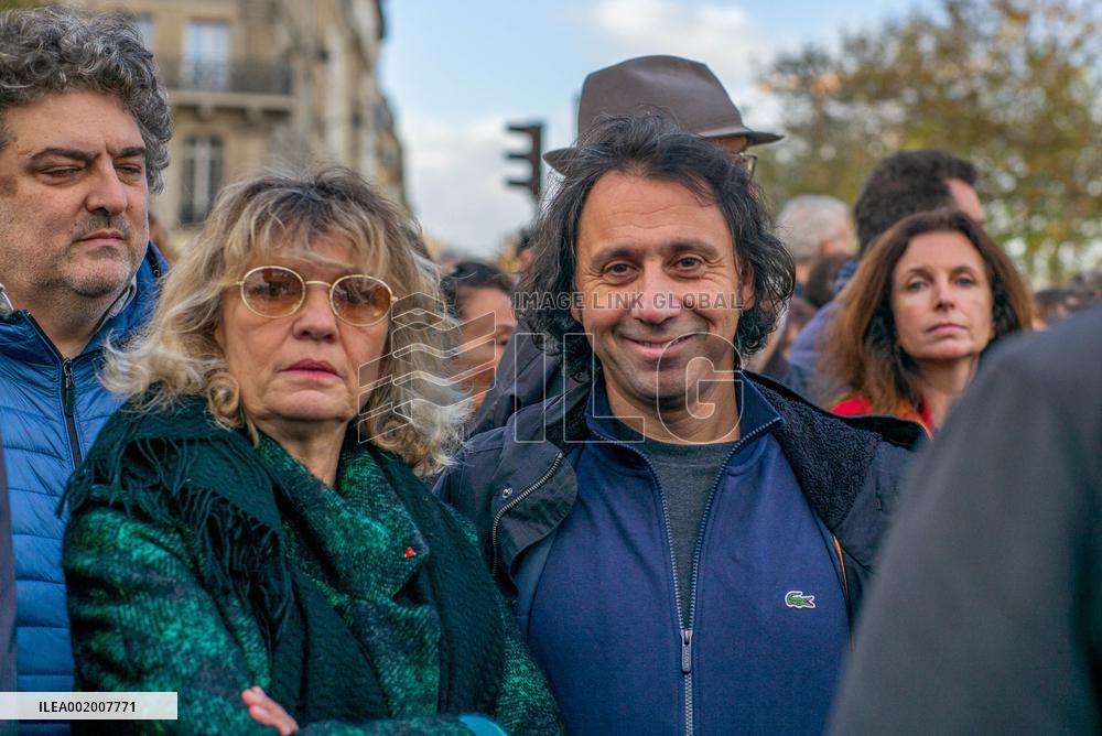 Silent March For Peace - Paris