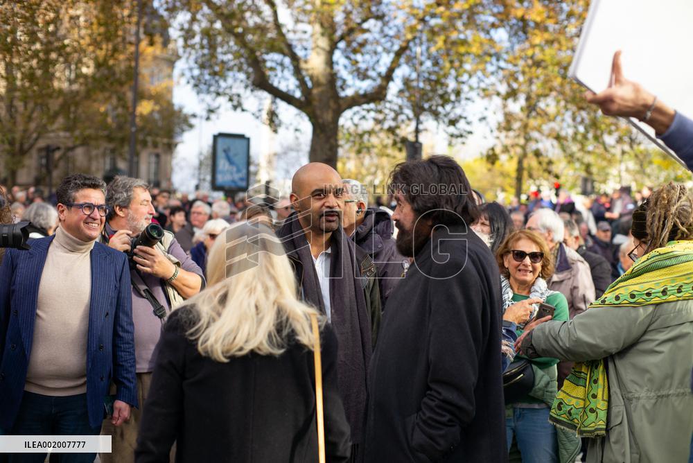 Silent March For Peace - Paris