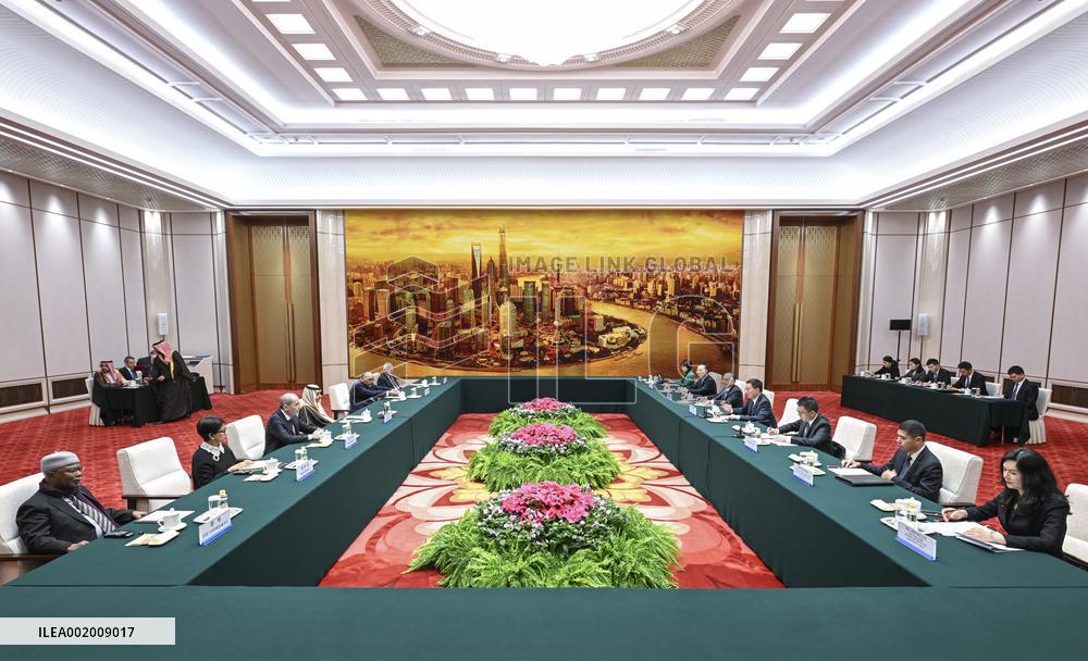 CHINA-BEIJING-HAN ZHENG-ARAB AND ISLAMIC FOREIGN MINISTERS-MEETING (CN)