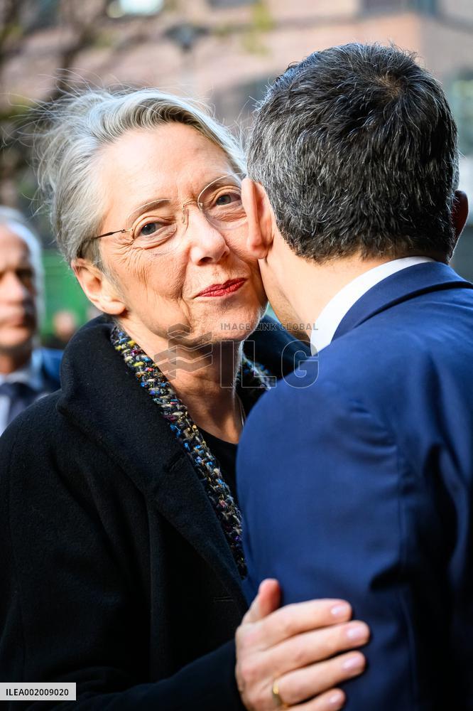 Ministerial Visit To OFMIN - Paris